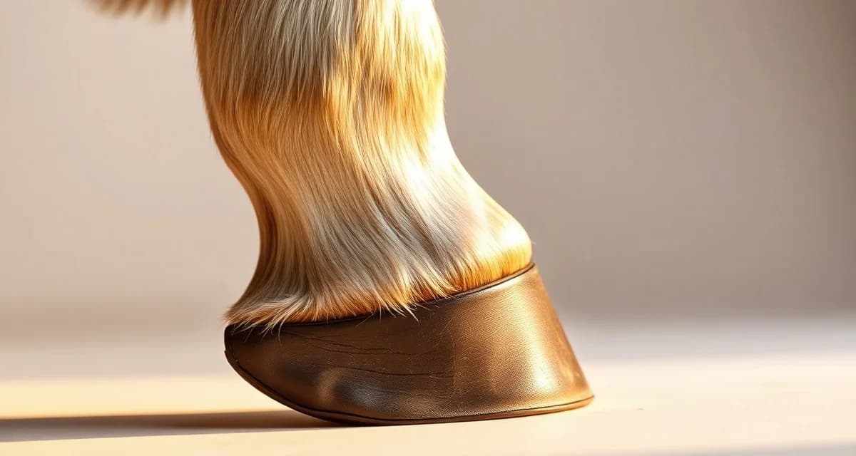 Underrun heel anatomy in equine hooves Horse hoof demonstrating underrun heel condition with collapsed heel tubules requiring corrective shoeing intervention