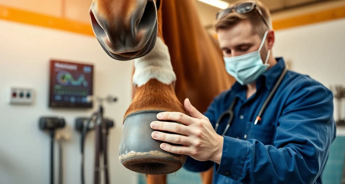Farrier case study showing invoicing and receivables management improvements Farrier managing hoof care with FarrierIQ scheduling software reducing outstanding receivables and collection calls
