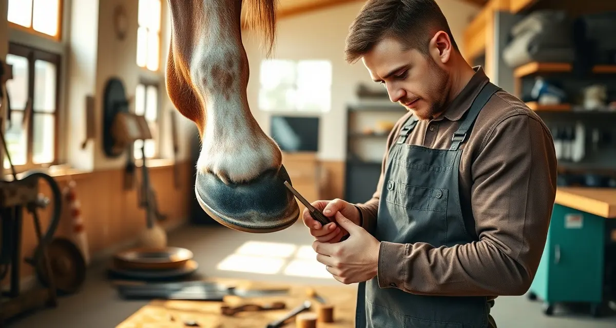 Regional farrier pricing and rate calculation Professional farrier pricing guide showing market-based rate calculation methods for regional farrier services and hoof care