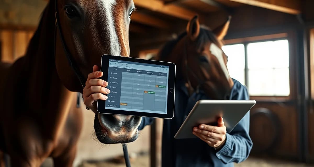 QuickBooks farrier software integration streamlines accounting Farrier using FarrierIQ scheduling software integrated with QuickBooks for efficient hoof care management and invoicing